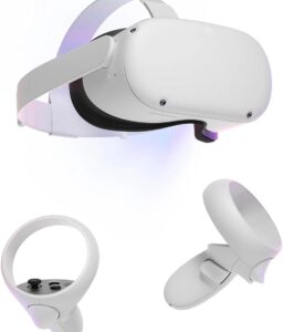 Meta Quest 2 — Advanced All-In-One Virtual Reality Headset — 256 GB (Renewed)